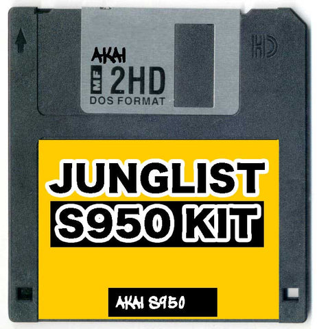 Akai S950 JUNGLIST KIT